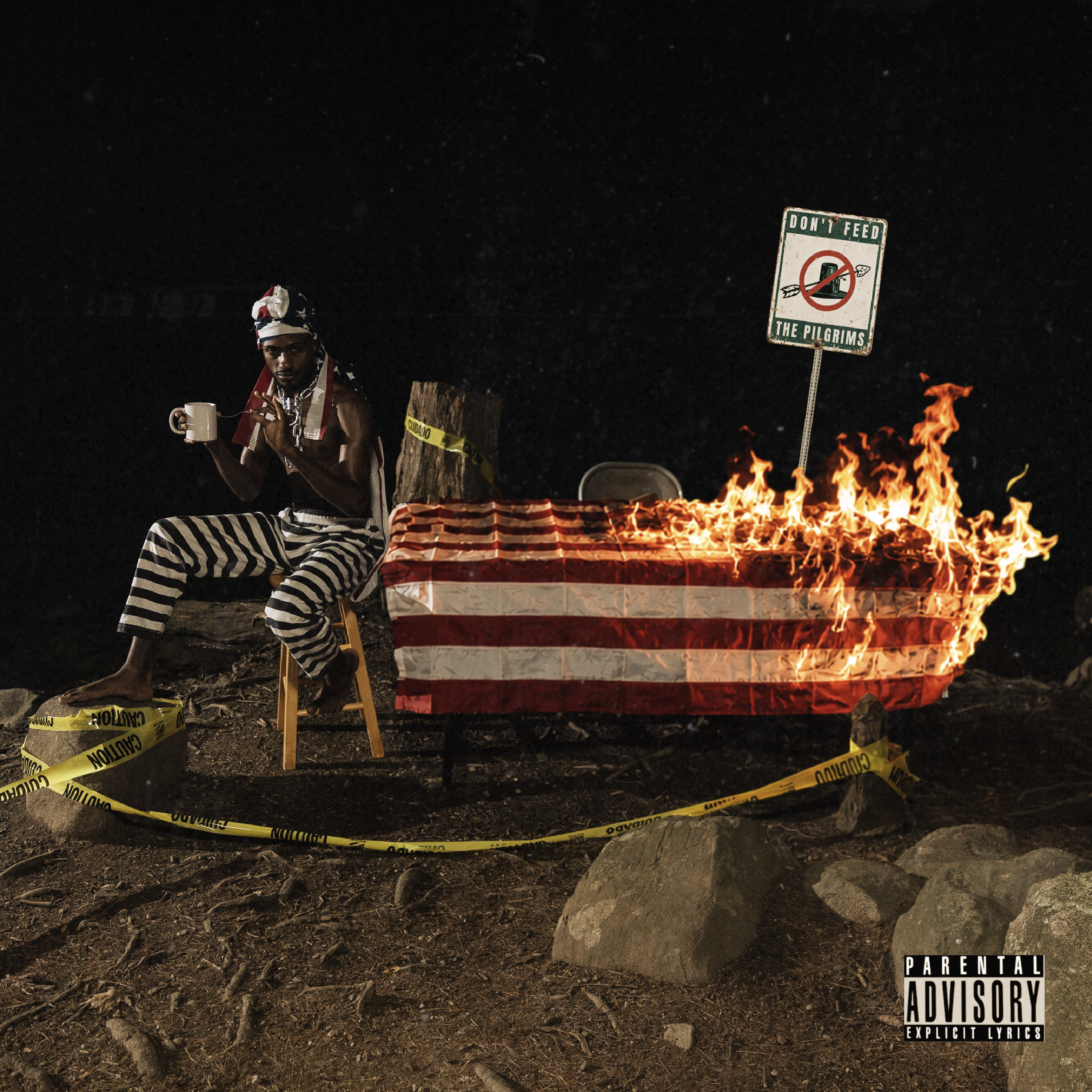 <i>DON'T FEED THE PILGRIMS</i> cover art