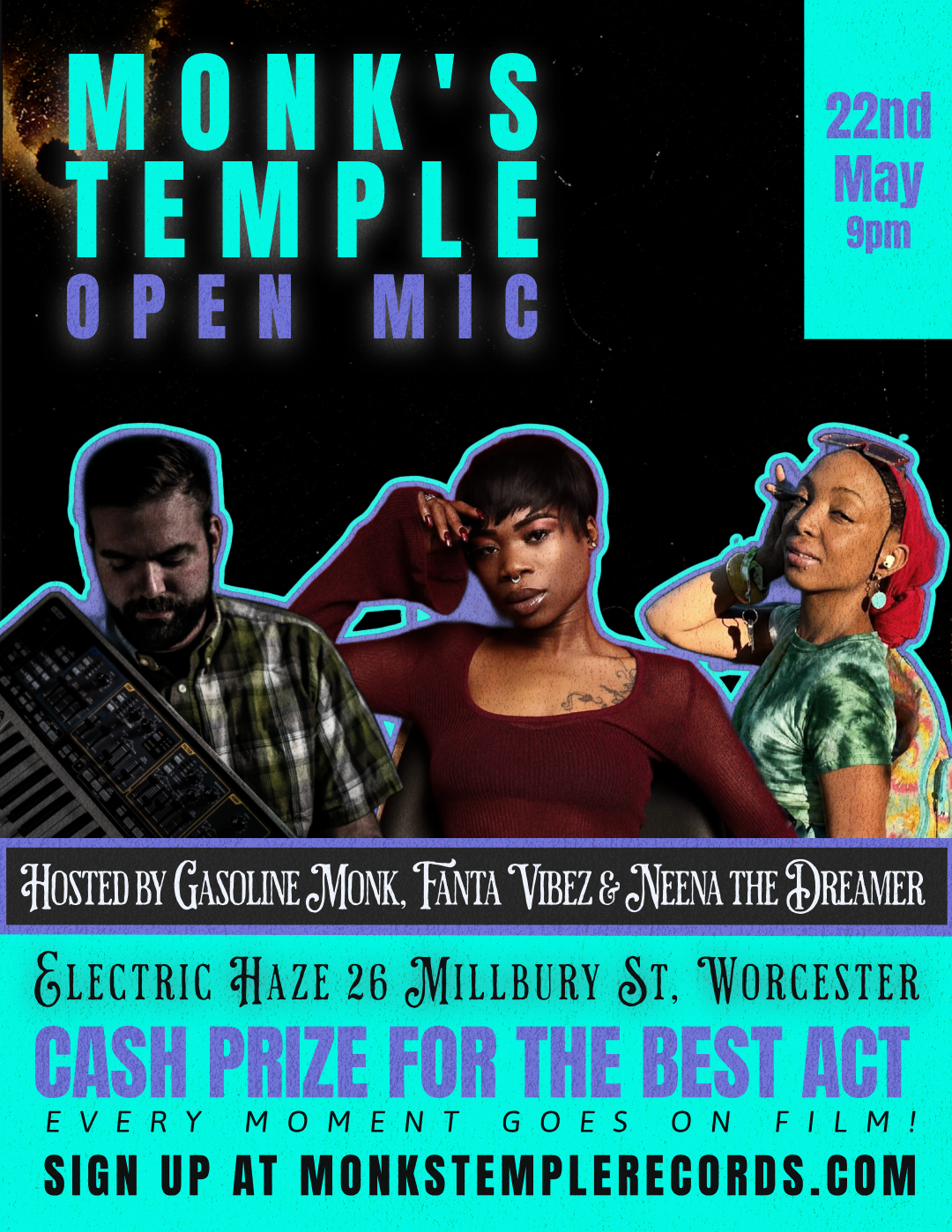 Worcester Open Mic Flyer